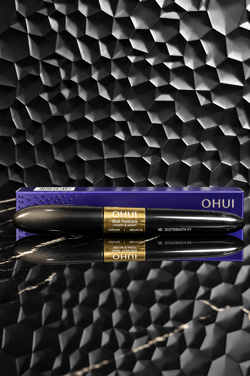 O HUI Dual Mascara Volume & Serum: Is the Two-in-One Format Useful? - blushcraft