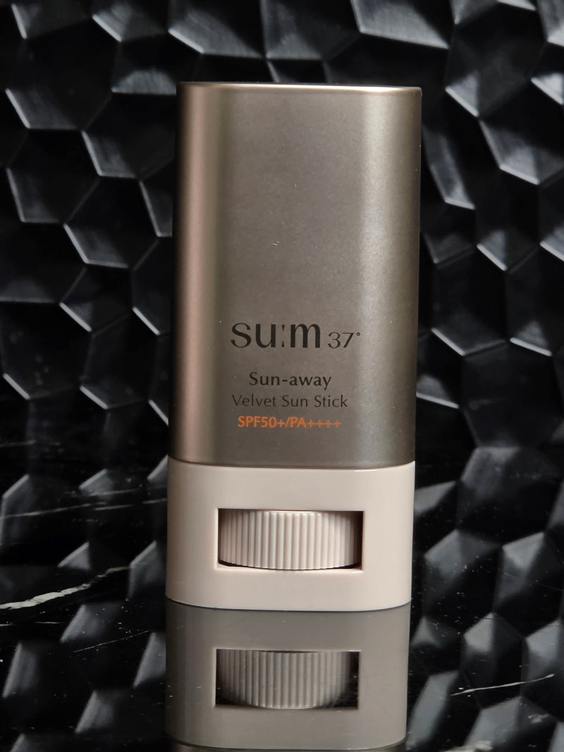 SU:M37 Sun-Away Velvet Sun Stick: Matte Sunscreen for Reapplication - blushcraft