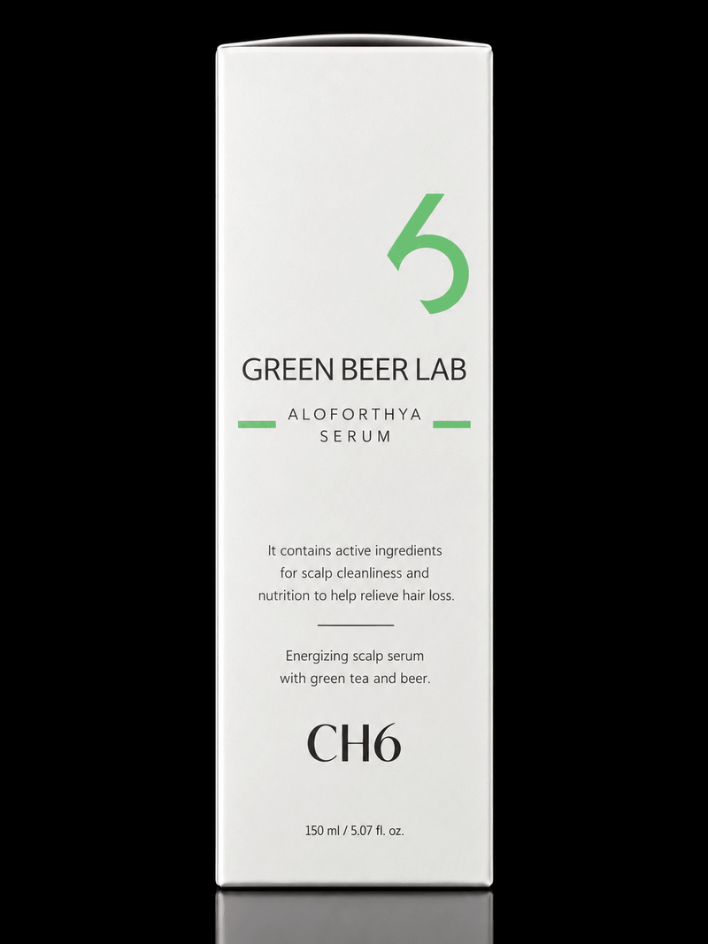 CH6 Green Beer Lab Aloforthya Serum: Green Tea, Yeast Extract and Scalp Care - blushcraft