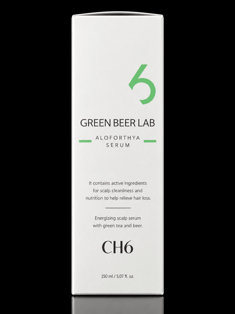 CH6 Green Beer Lab Aloforthya Serum: Green Tea, Yeast Extract and Scalp Care - blushcraft