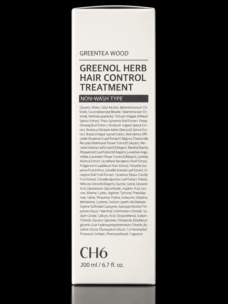 CH6 Greenol Herb Hair Control No-Wash Treatment: How a Leave-In Treatment Fits - blushcraft