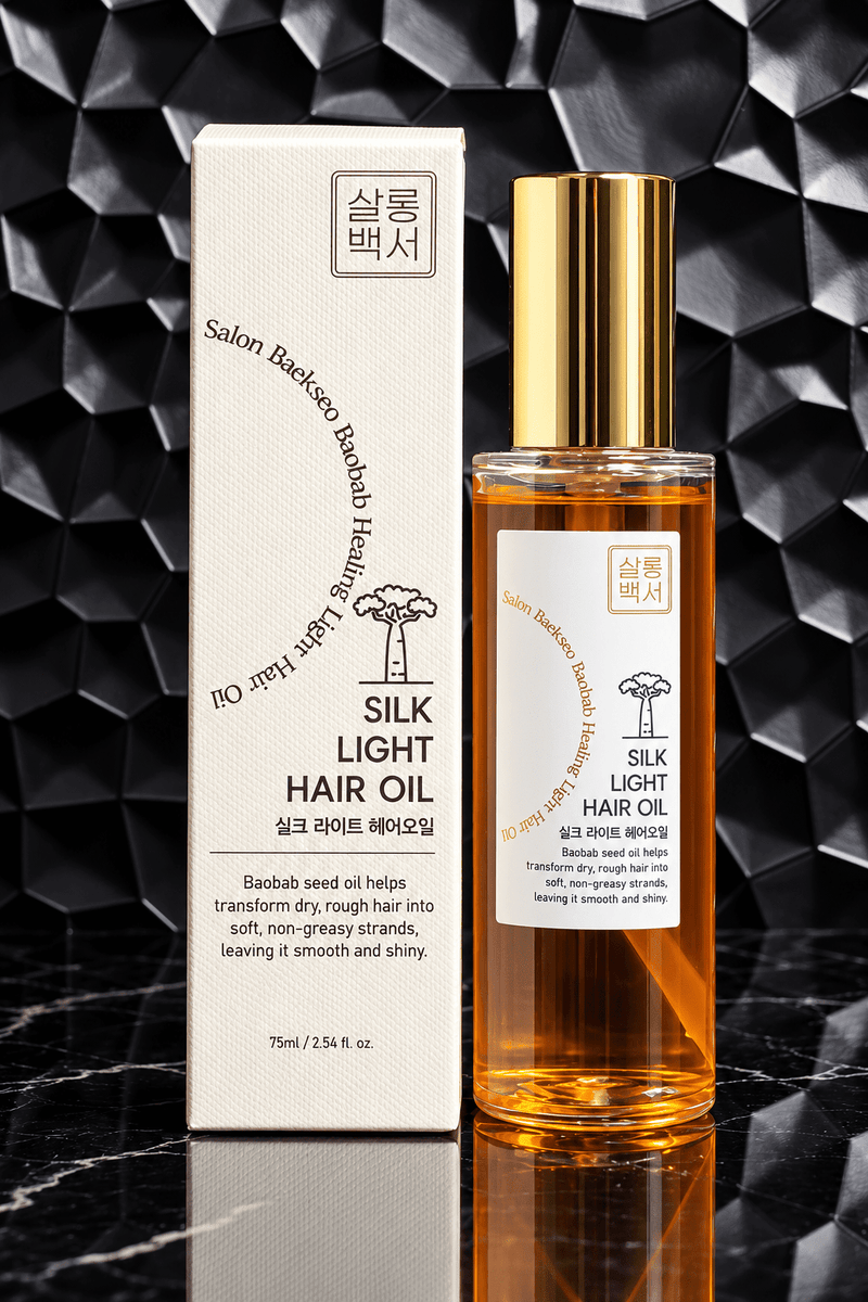 SALON BAEKSEO Silk Light Hair Oil: What to Know Before Using It - blushcraft