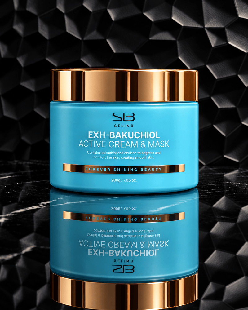 SELINB Skincare Guide: EXH-Radiant, Bakuchiol & Brand Background - blushcraft