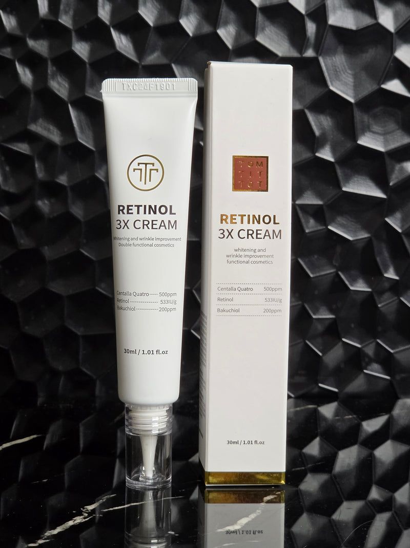 tom-tit-tot Retinol 3X Cream: Retinol, Bakuchiol and How to Start Slowly - blushcraft