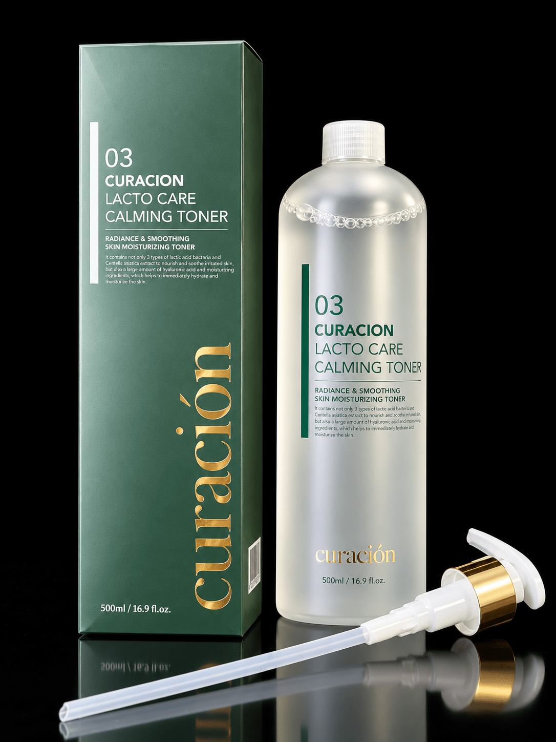 Curacion | 03 Lacto Care Calming Toner — 500ml - blushcraft