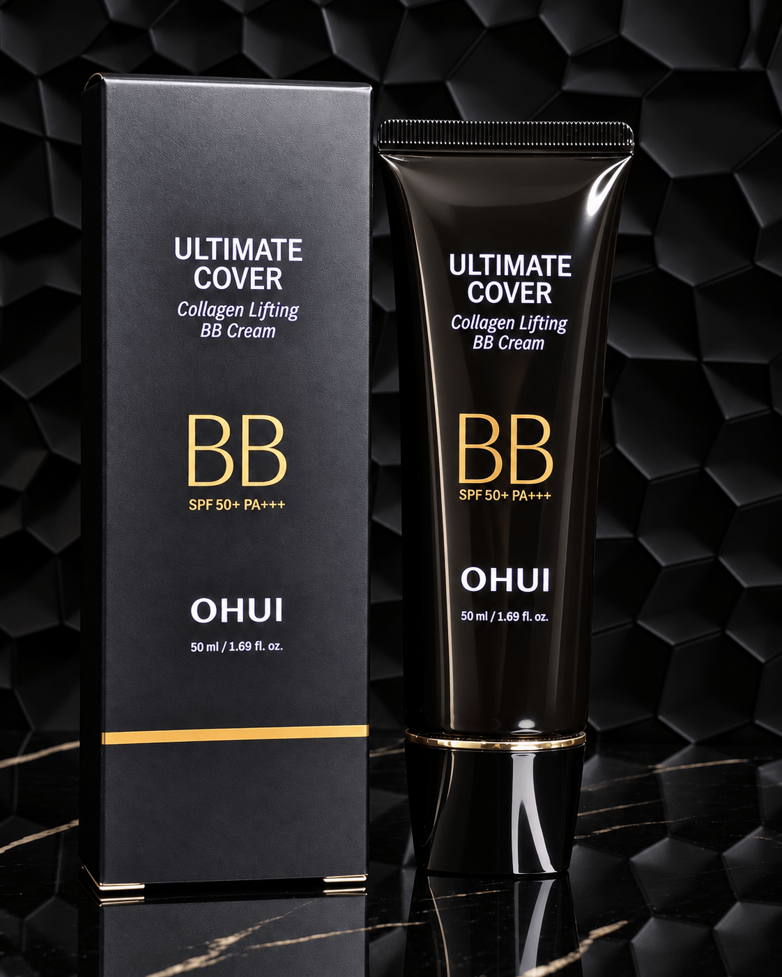 O HUI | Ultimate Cover Collagen Lifting BB Cream (SPF50+ / PA+++) - blushcraft