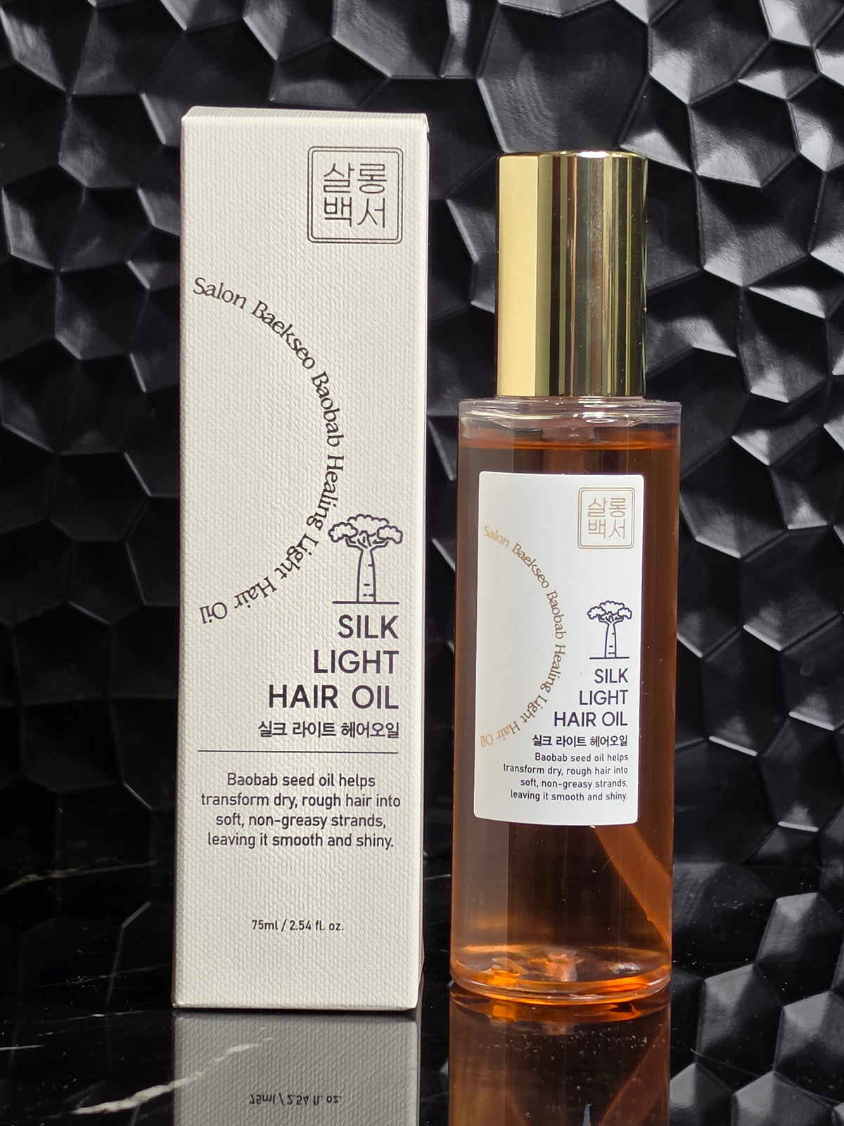 SALON BAEKSEO | Silk Light Hair OIL (Box 10/40) - blushcraft