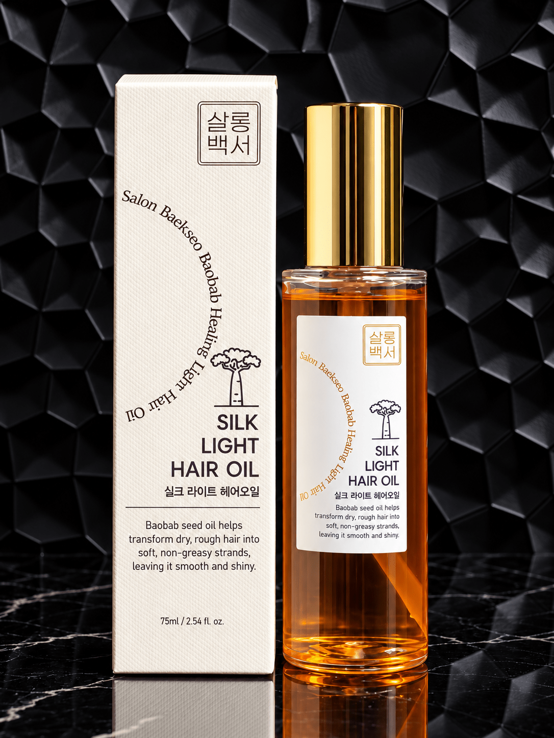 SALON BAEKSEO | Silk Light Hair OIL (Box 10/40) - blushcraft
