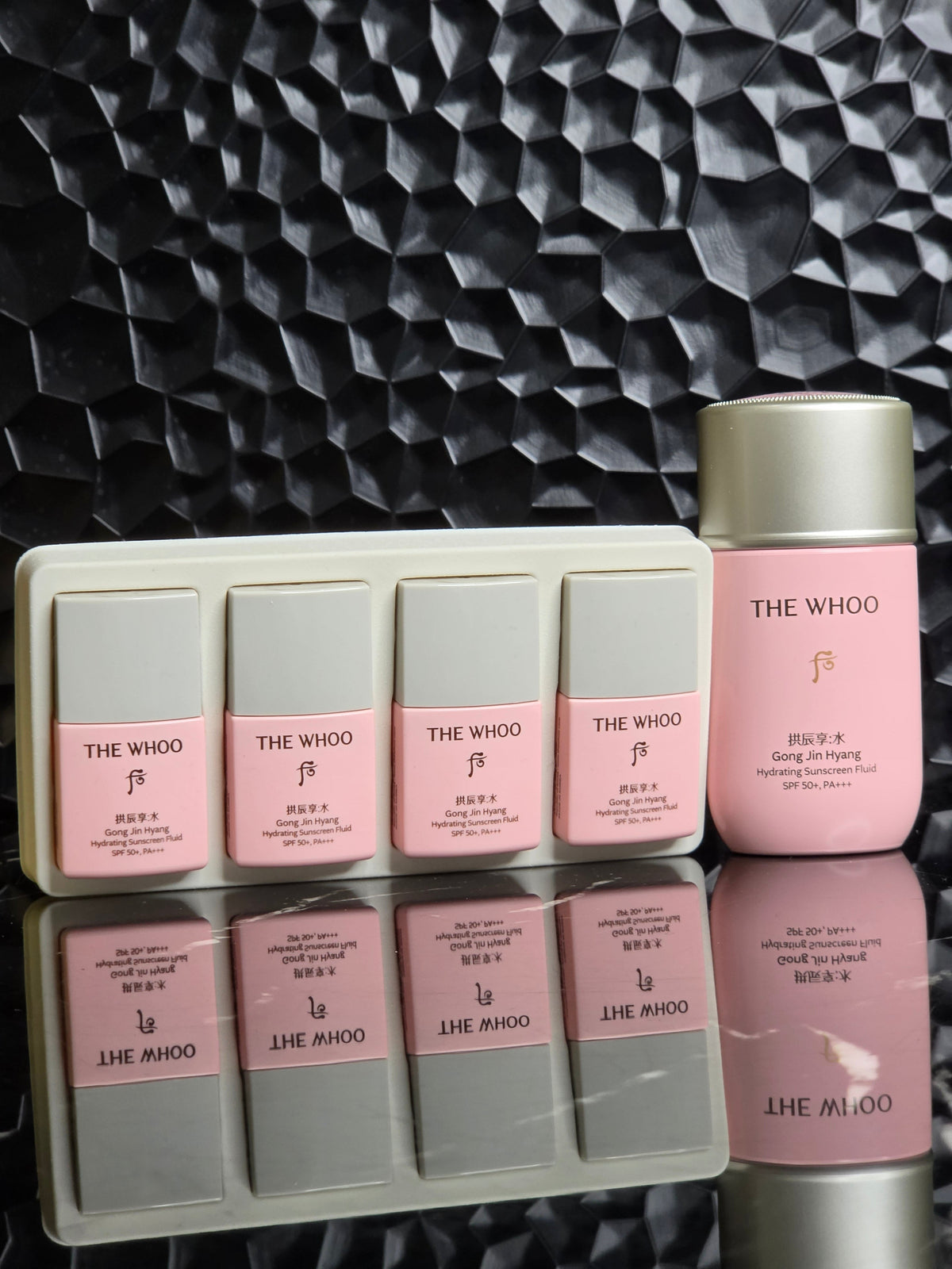 The history of Whoo | Gongjinhyang Hydrating Sunscreen Fluid Special Set - blushcraft